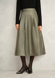 Perronet Skirt, Black Gold, hi-res