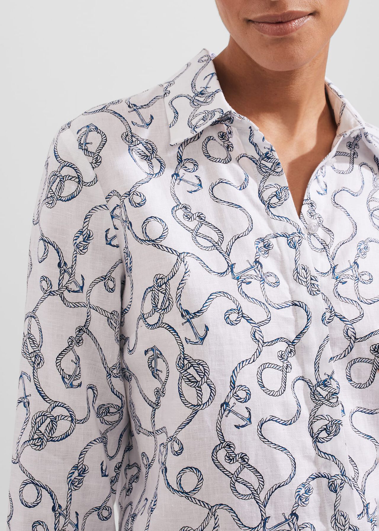 Nita Shirt, Ivory Multi, hi-res