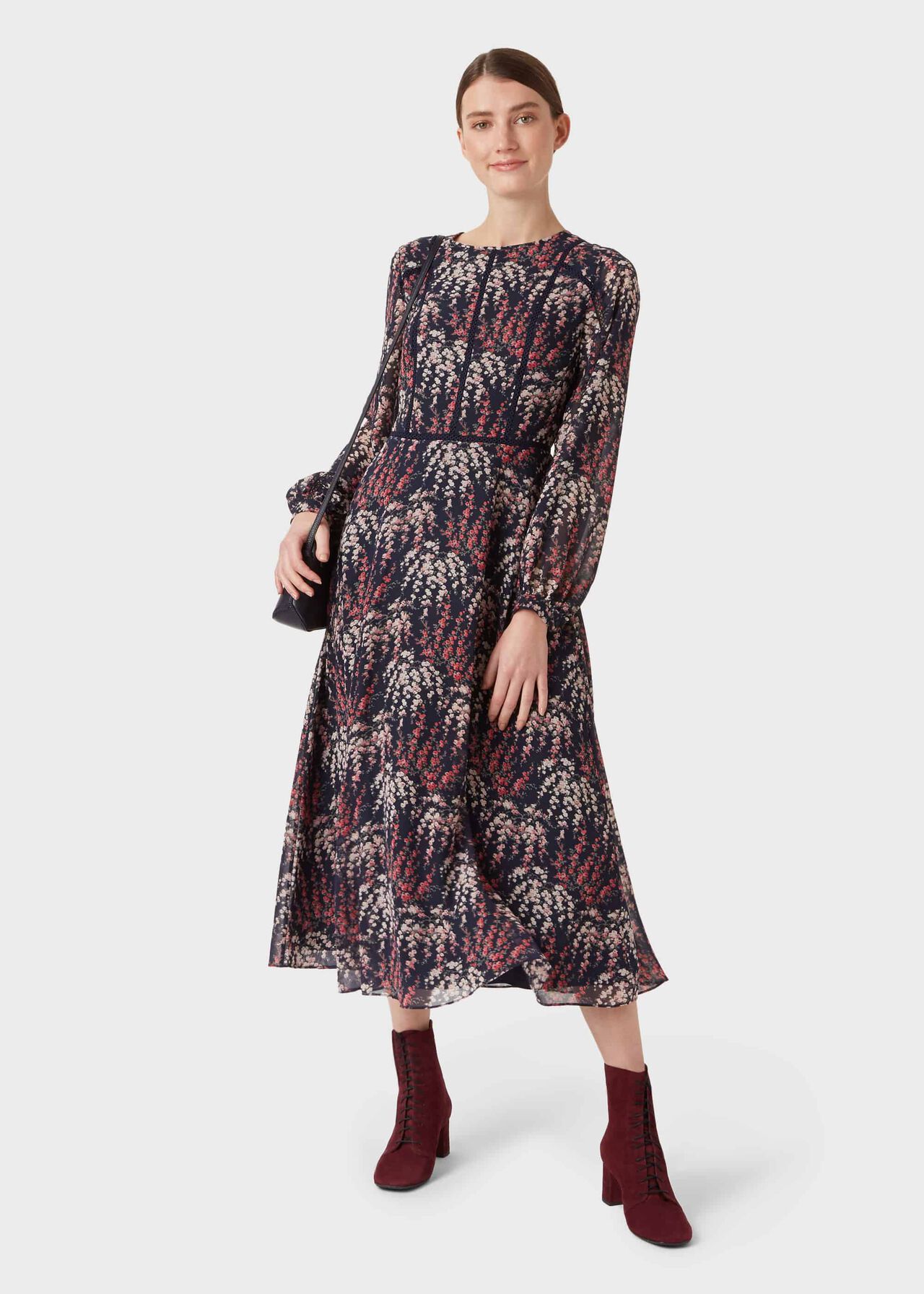 Eden Floral Tea Dress Hobbs