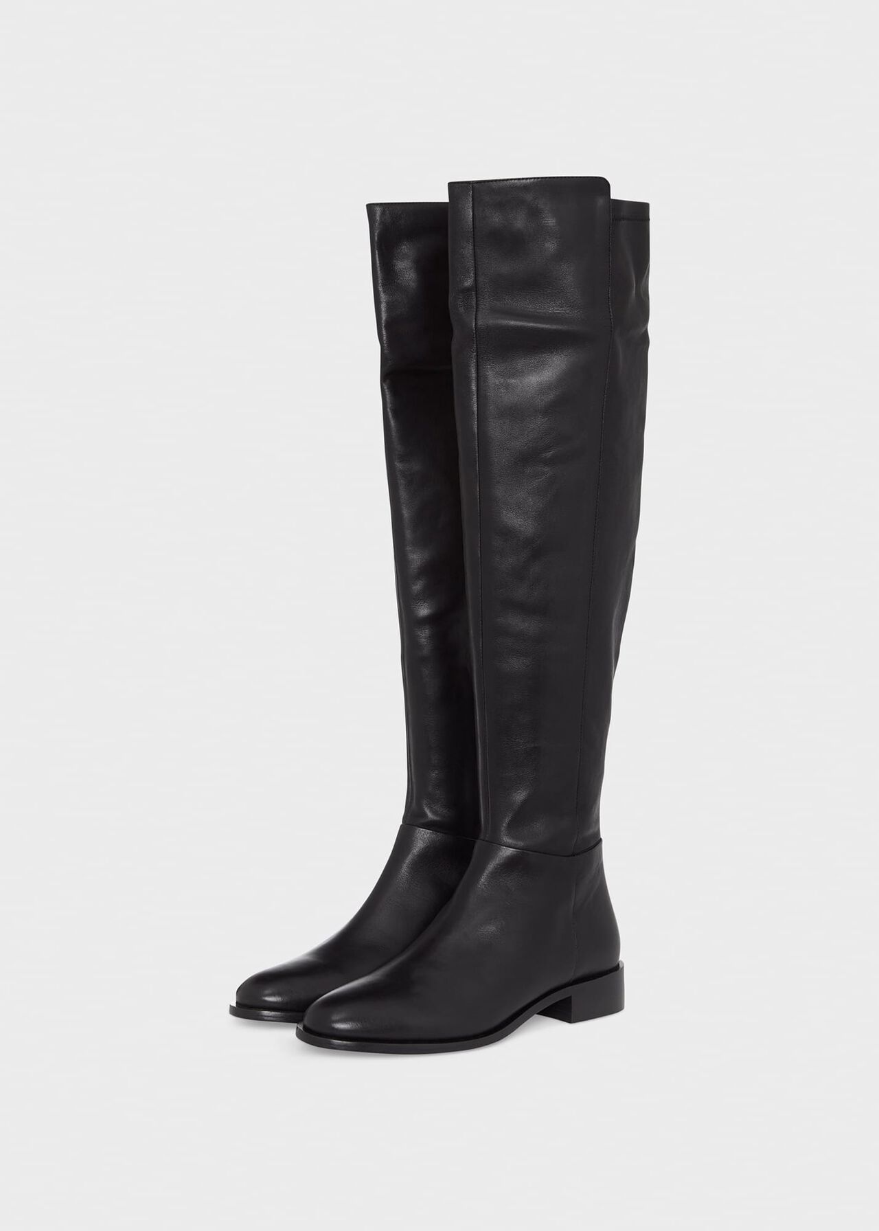 Zadie Knee Boots, Black, hi-res