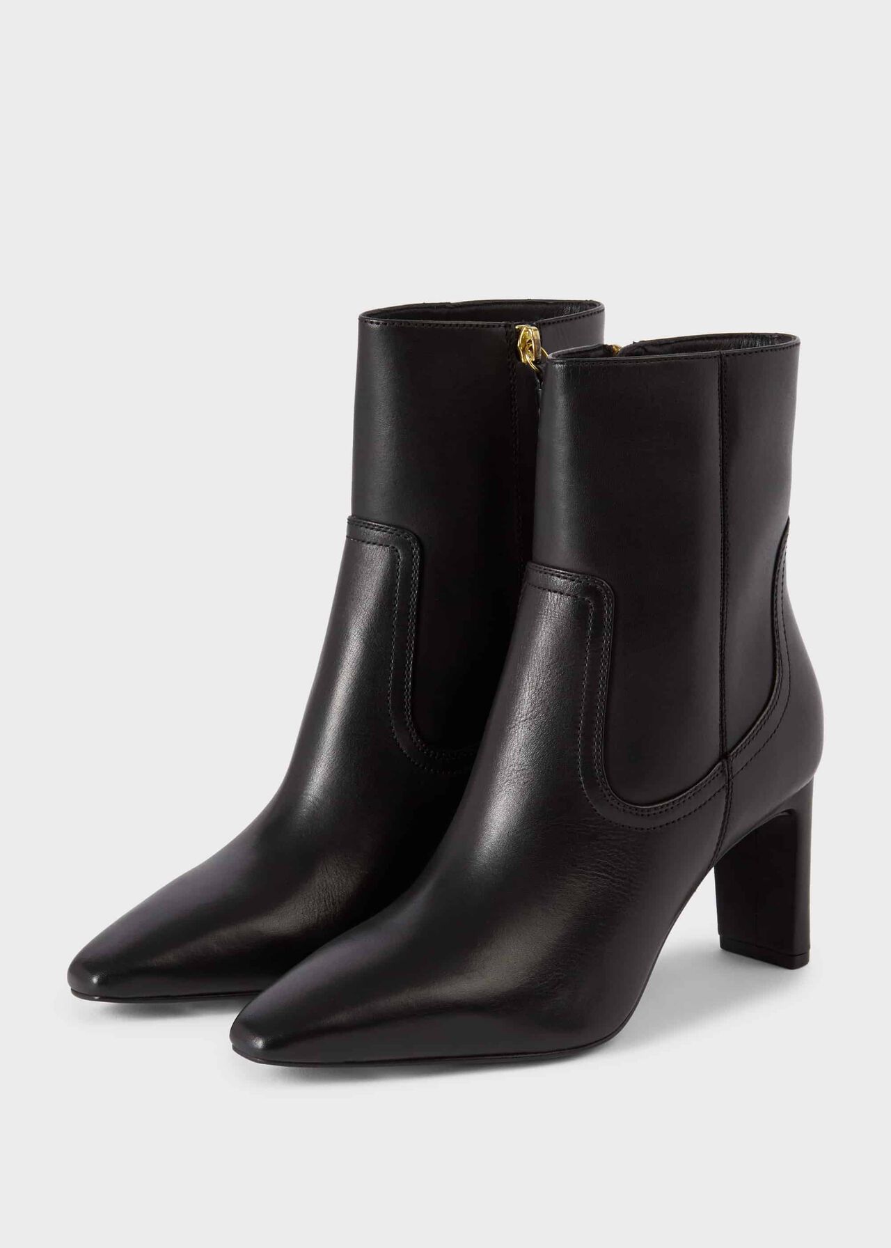 Fiona Ankle Boots, Black, hi-res