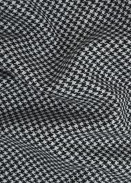Dolly Wool Skirt, Black White, hi-res
