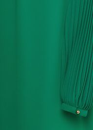 Greta Popover Dress, Field Green, hi-res