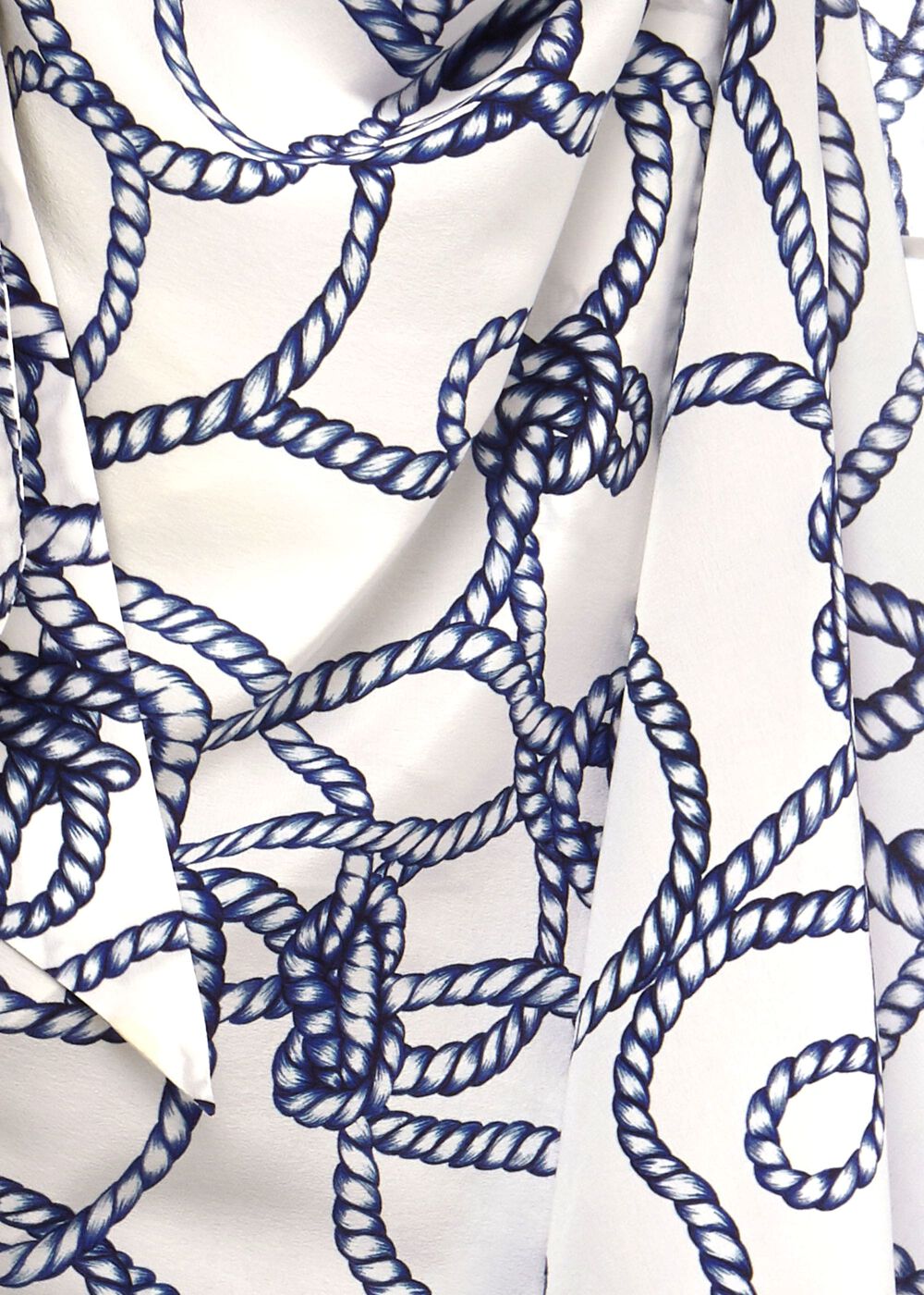 Kasia Silk Dress, Ivory Blue, hi-res