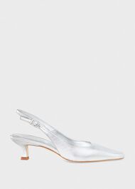 Dita Slingback, Silver, hi-res