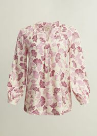 Rachael Blouse, Cream Multi, hi-res