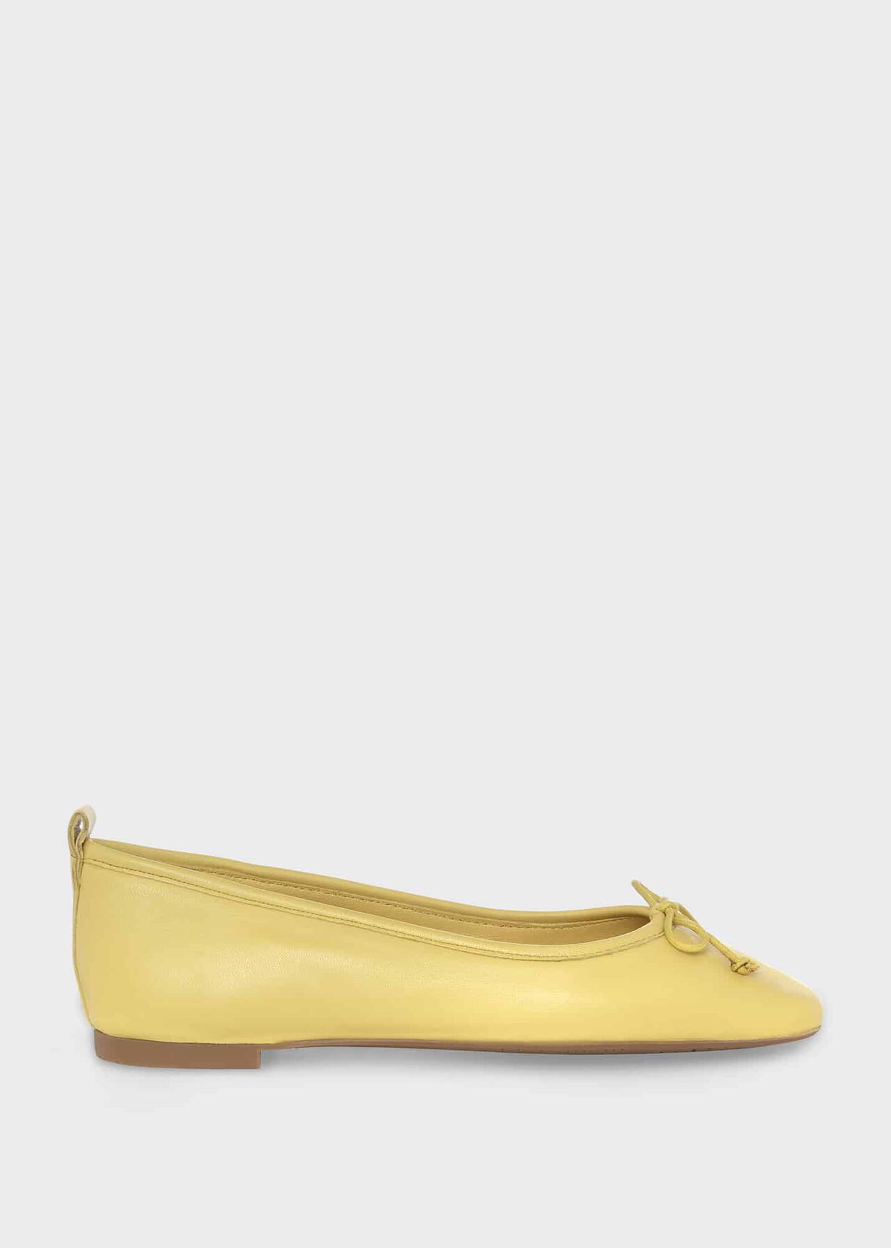 Hattie Ballet Flats, Pale Yellow, hi-res