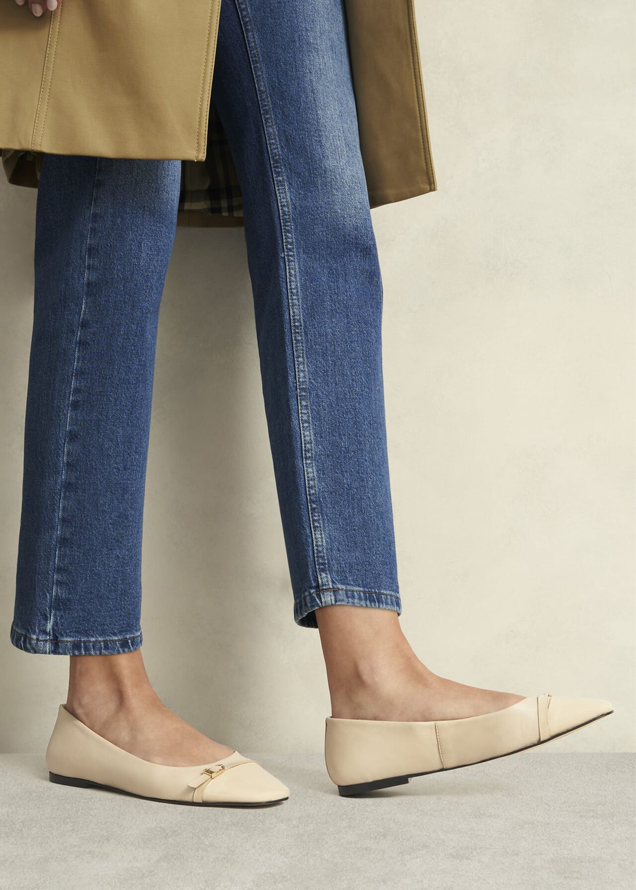 Kelly Ballet Flats, Light Beige, hi-res