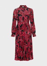 Laurenza Dress, Black Pink, hi-res