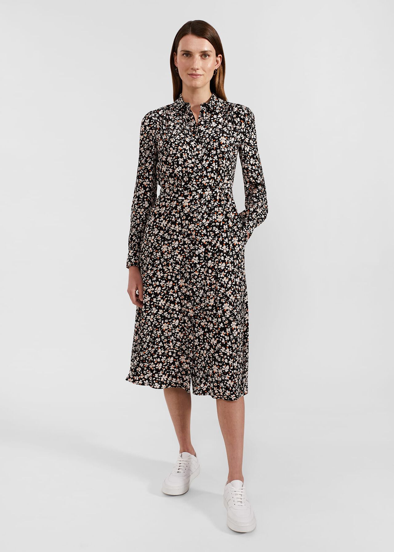 Morgen Dress, Black Multi, hi-res