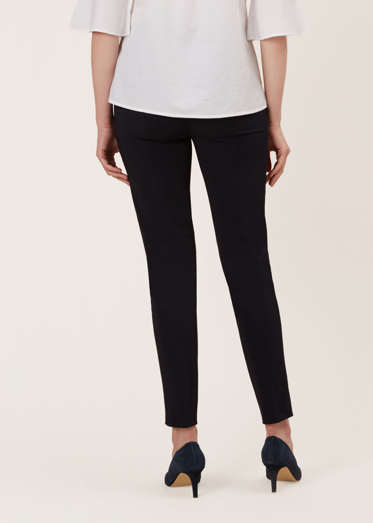 Adrianna trousers With Stretch, Navy, hi-res