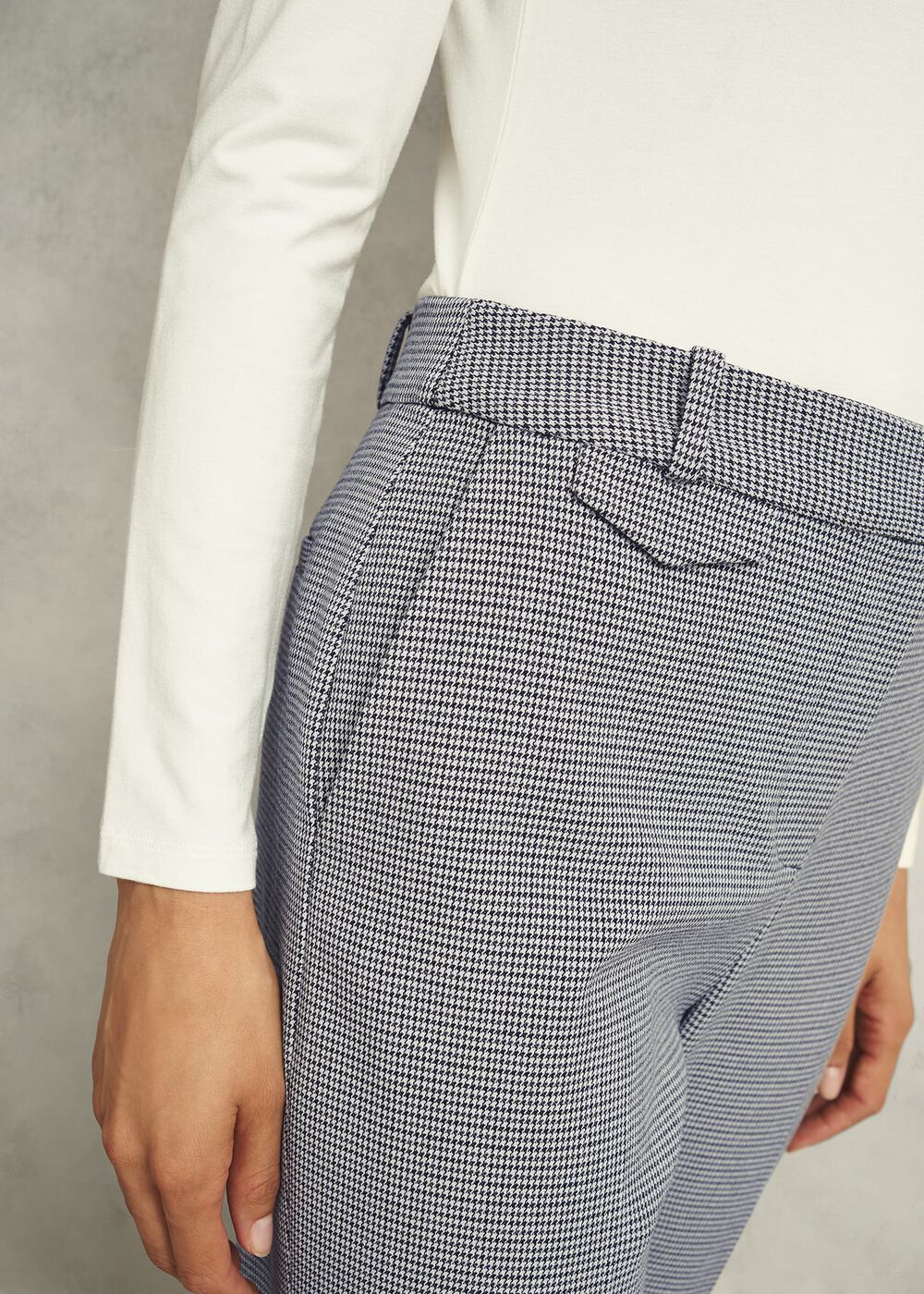 Moira Trousers, Black White, hi-res