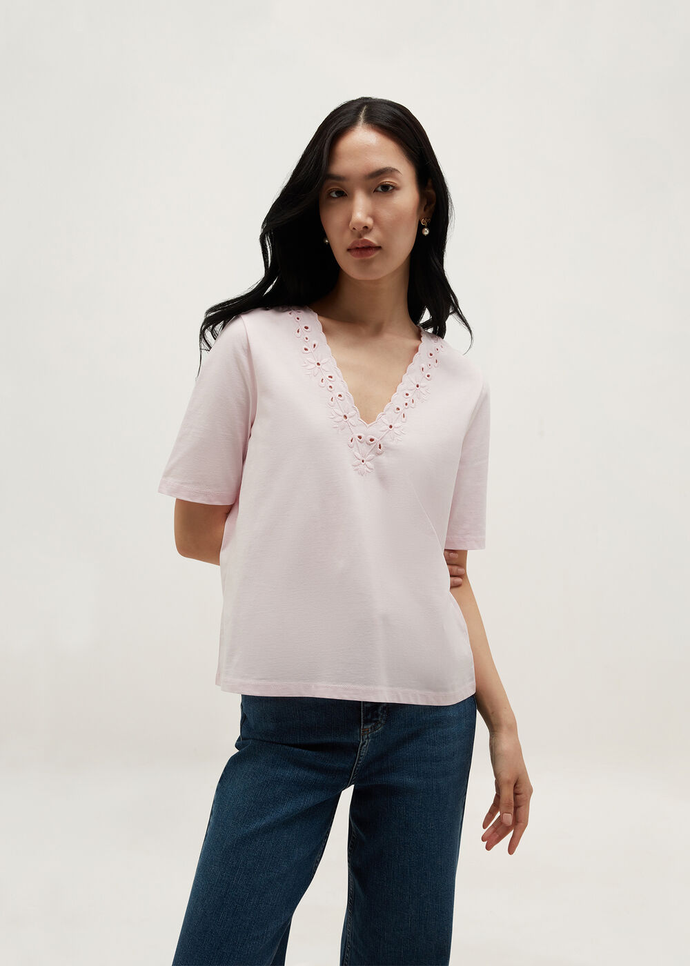 Kristen Cotton Top | Hobbs UK |
