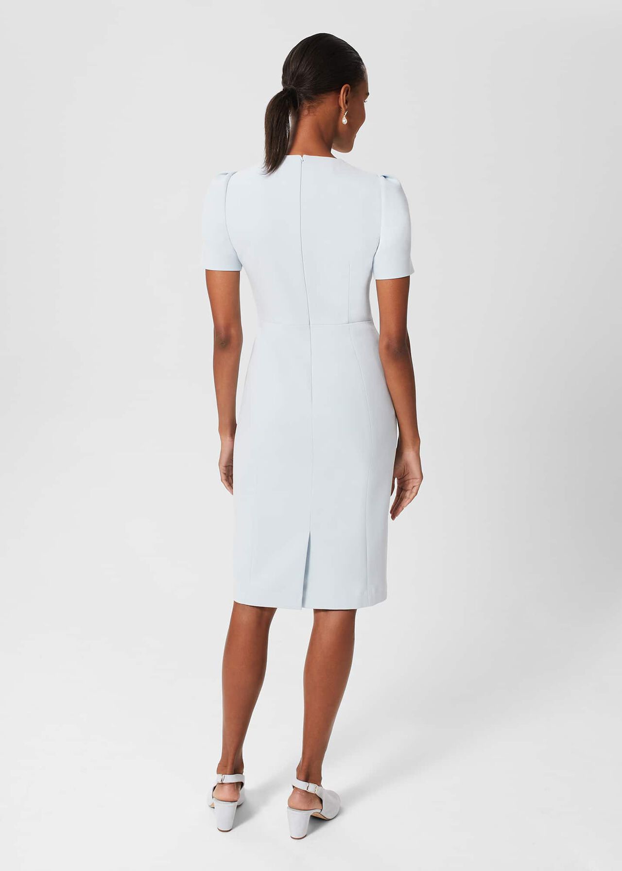 Gabrielle Shift Dress, Pale Blue, hi-res