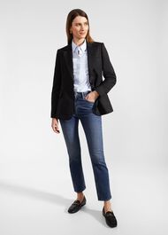 Kiera Blazer With Wool, Black, hi-res