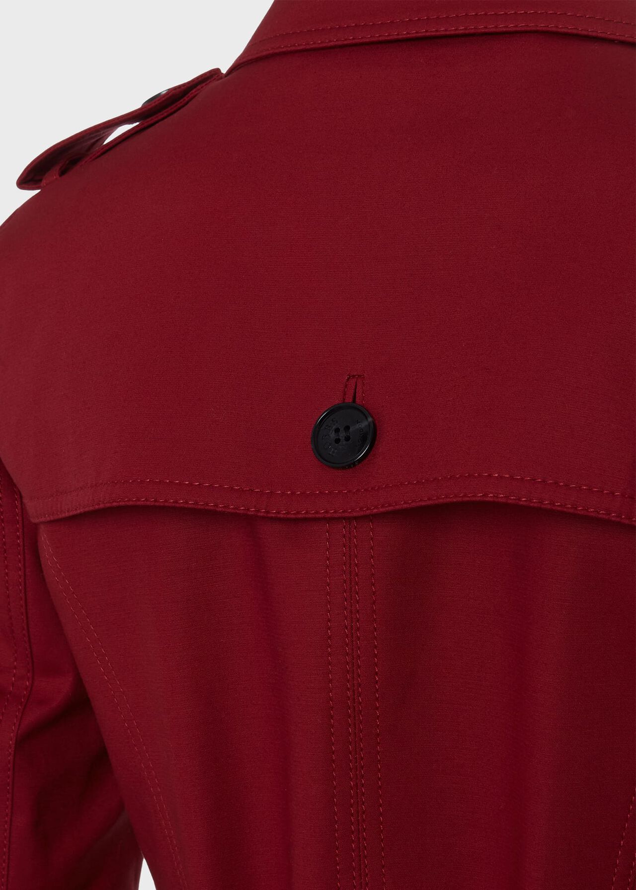 Petite Saskia Trench, Rhubarb Red, hi-res