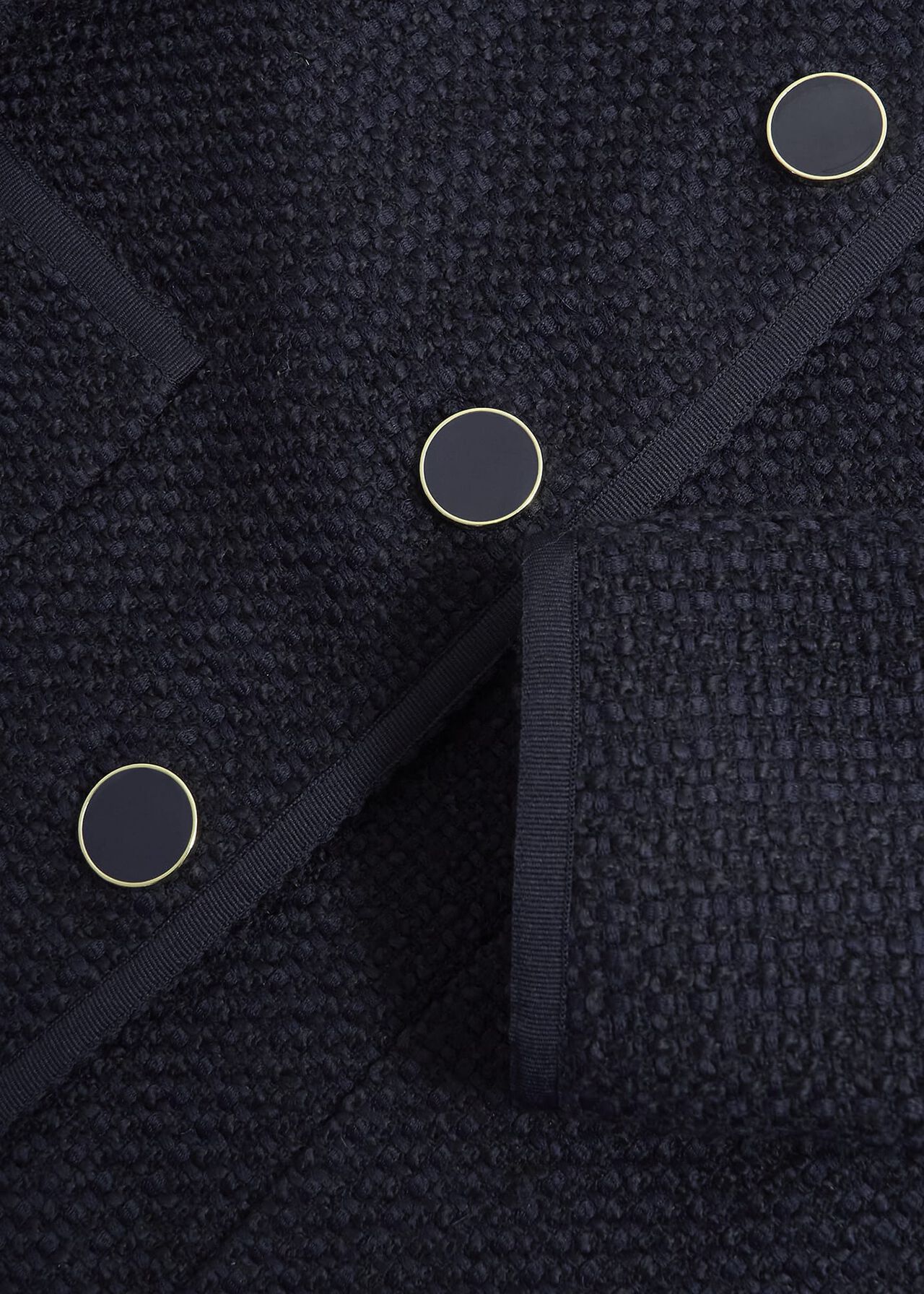 Hobbs Elaine Tweed Coat