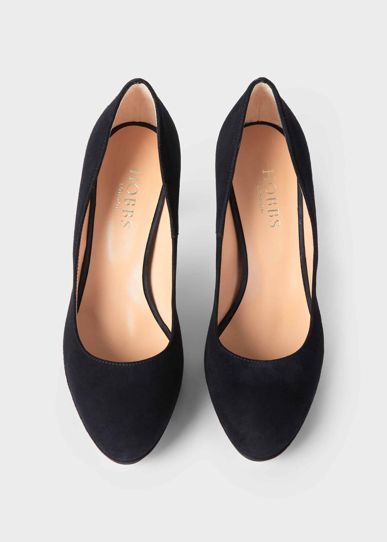 Julietta Suede Stiletto Court Shoes Hobbs