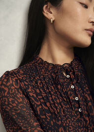 Carolina Blouse, Black Copper, hi-res
