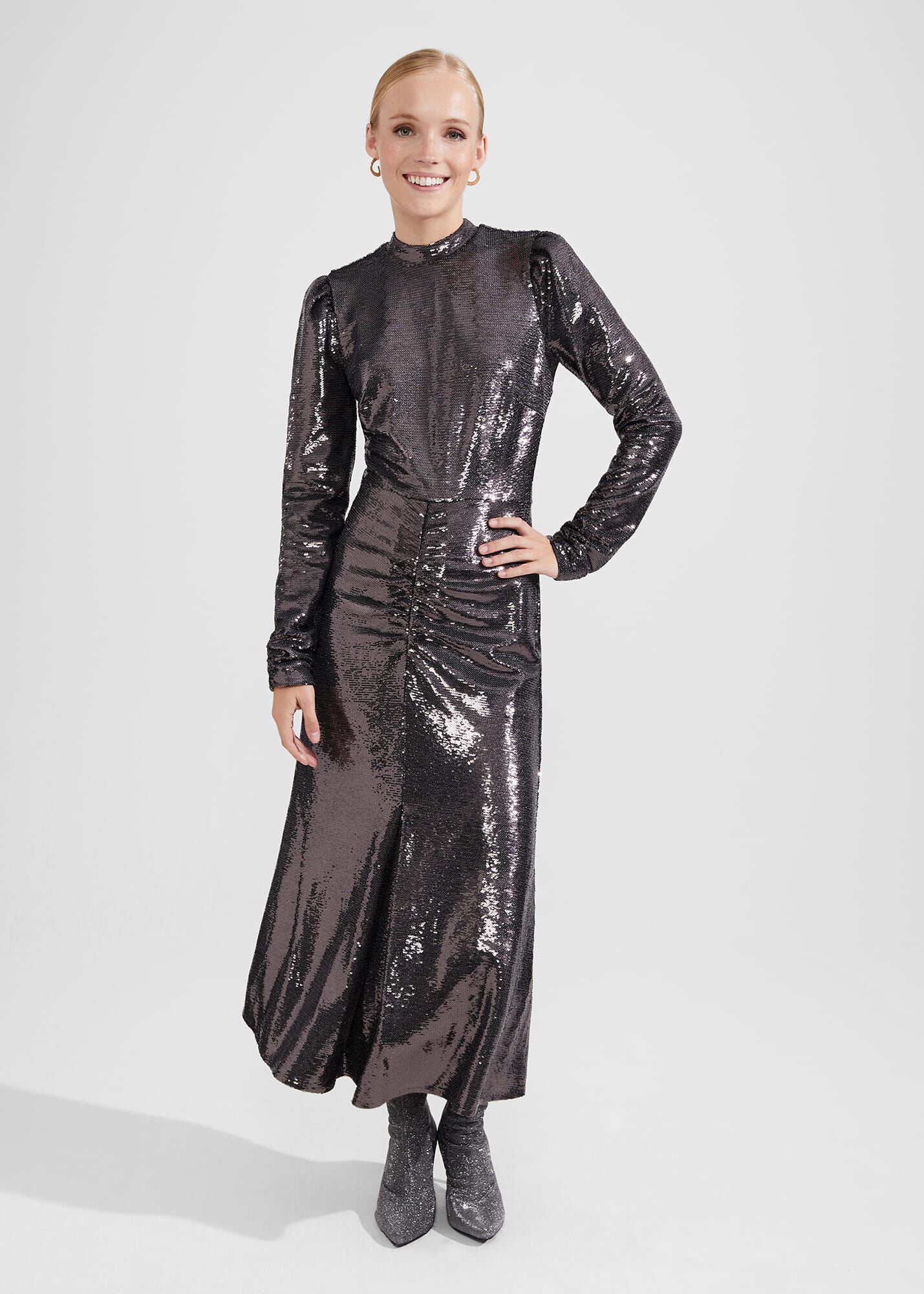 Charcoal outlet sequin dress