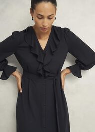 Maisie Dress, Hobbs Black, hi-res