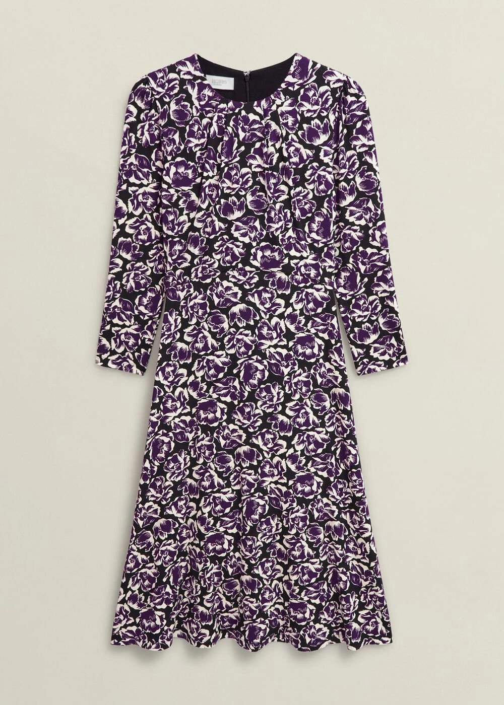 Paige Jersey Dress, Purple Multi, hi-res