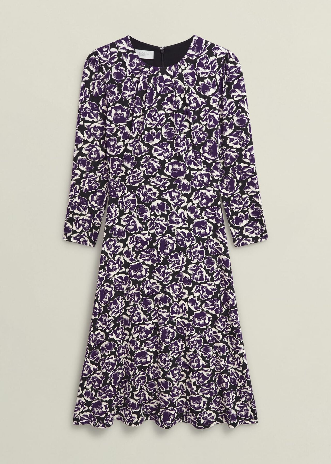 Paige Jersey Dress, Purple Multi, hi-res