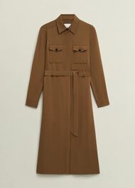 Combs Dress, Vicuna, hi-res