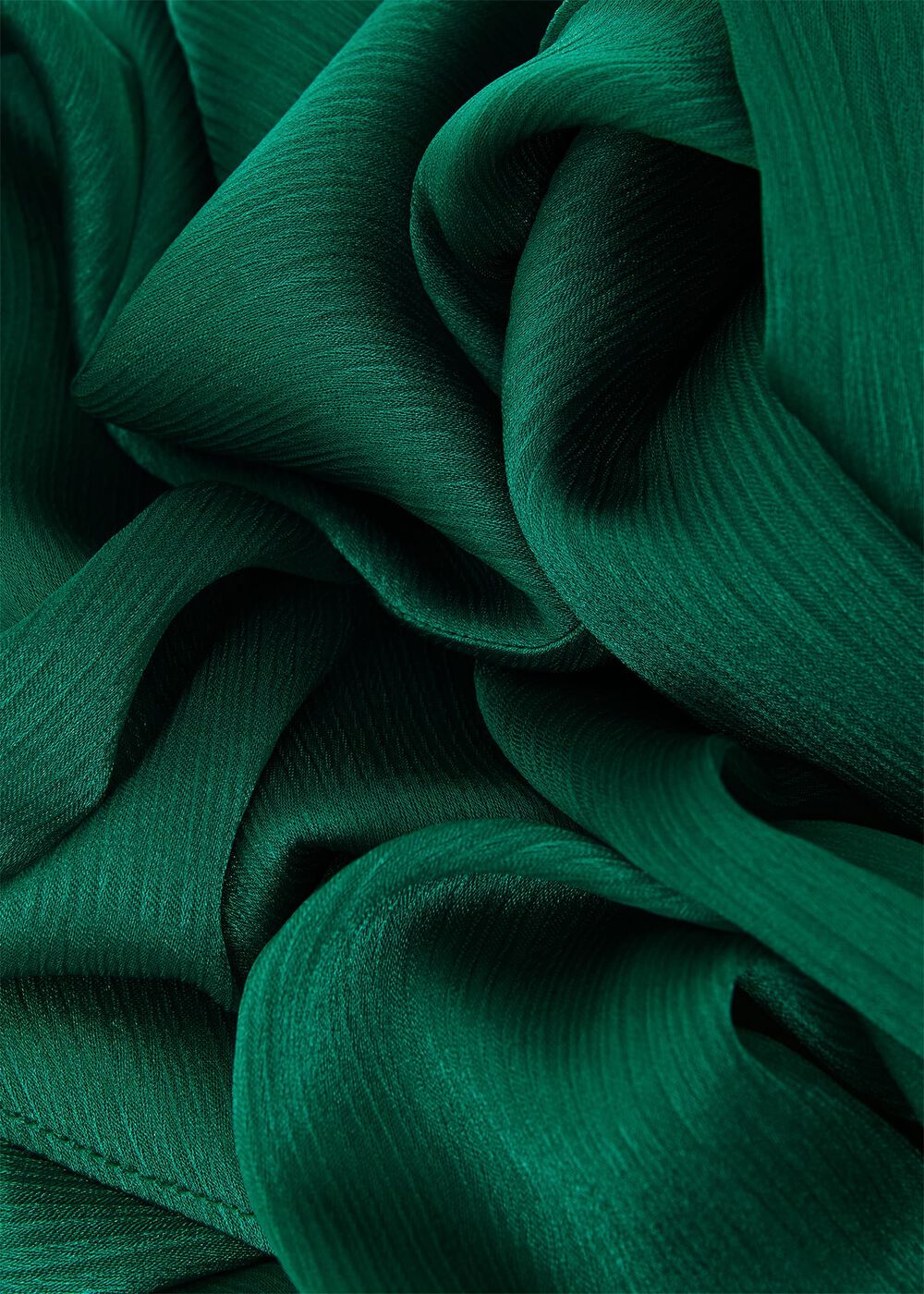 Viola Satin Fit And Flare Dress, Meadow Green, hi-res