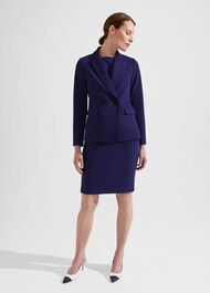 Petite Romy Jacket, Rich Navy Blue, hi-res