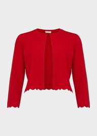 Drew Cardigan, Poppy Red, hi-res