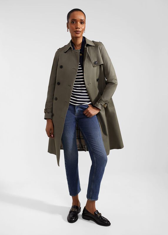 Lisa Trench Shower Resistant Trench Coat