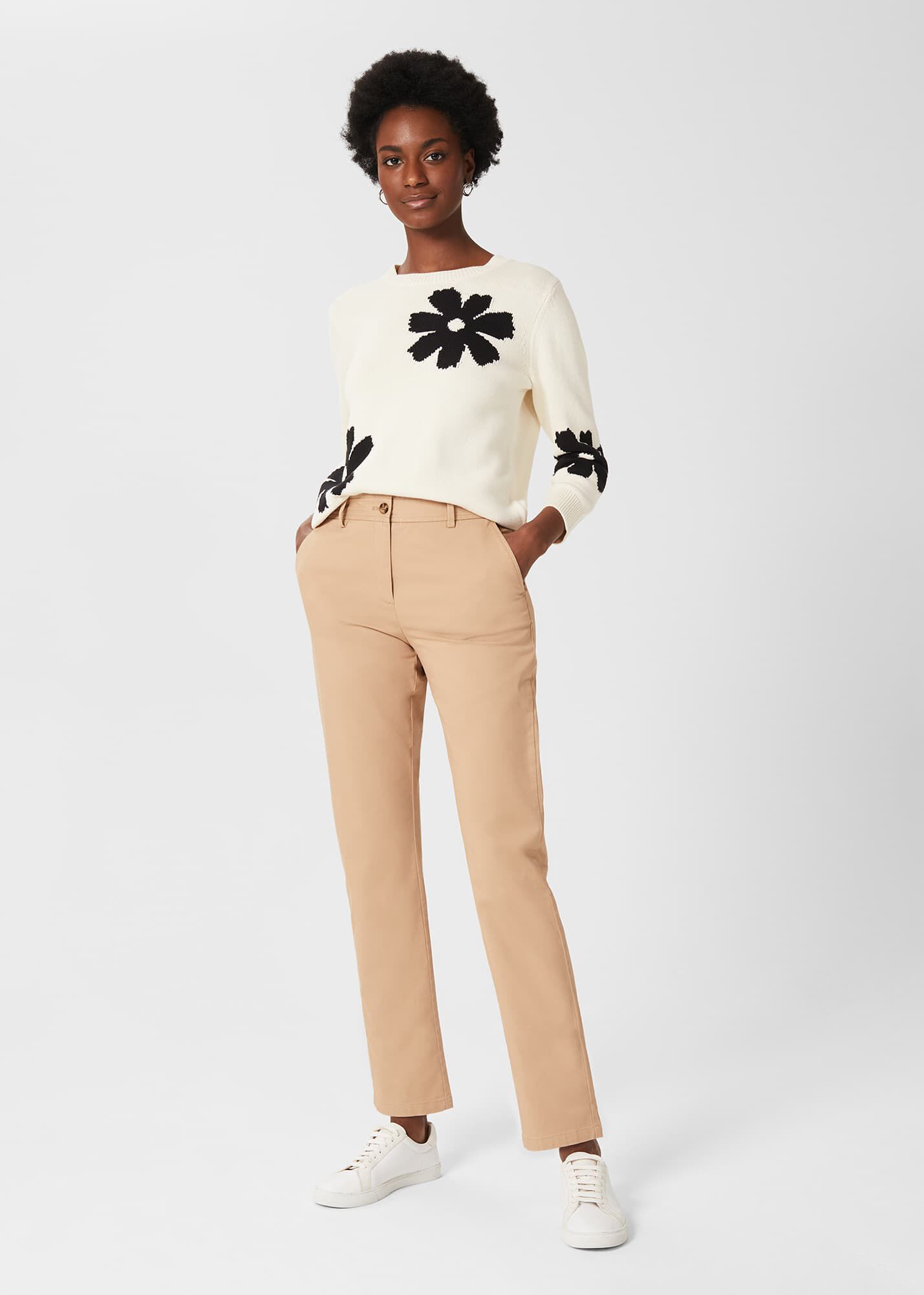 Hobbs cropped cheap trousers
