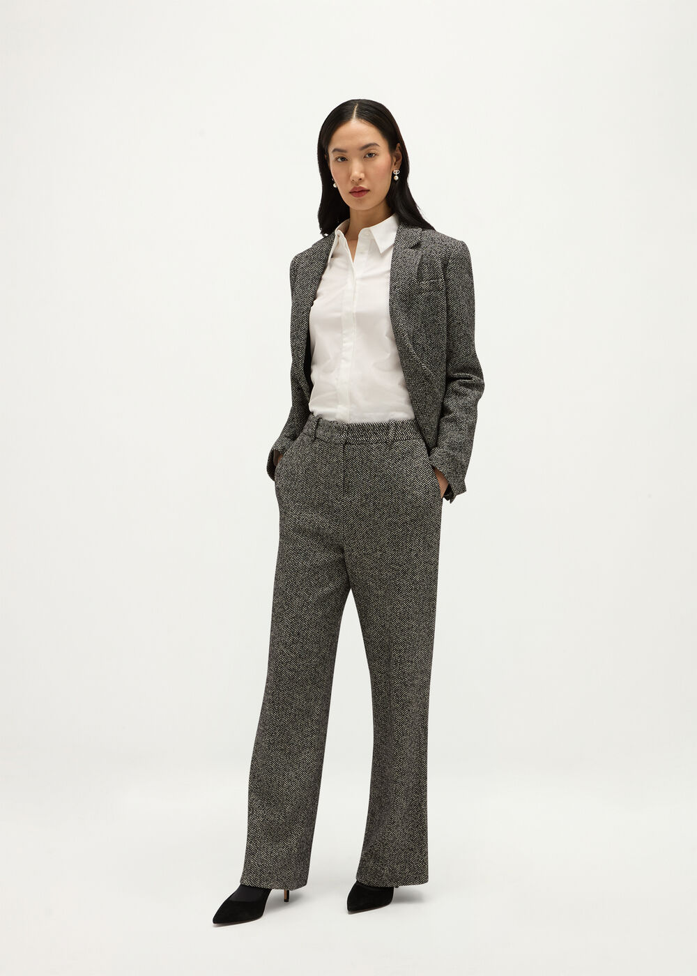 Marlyn Wool Jersey Trousers