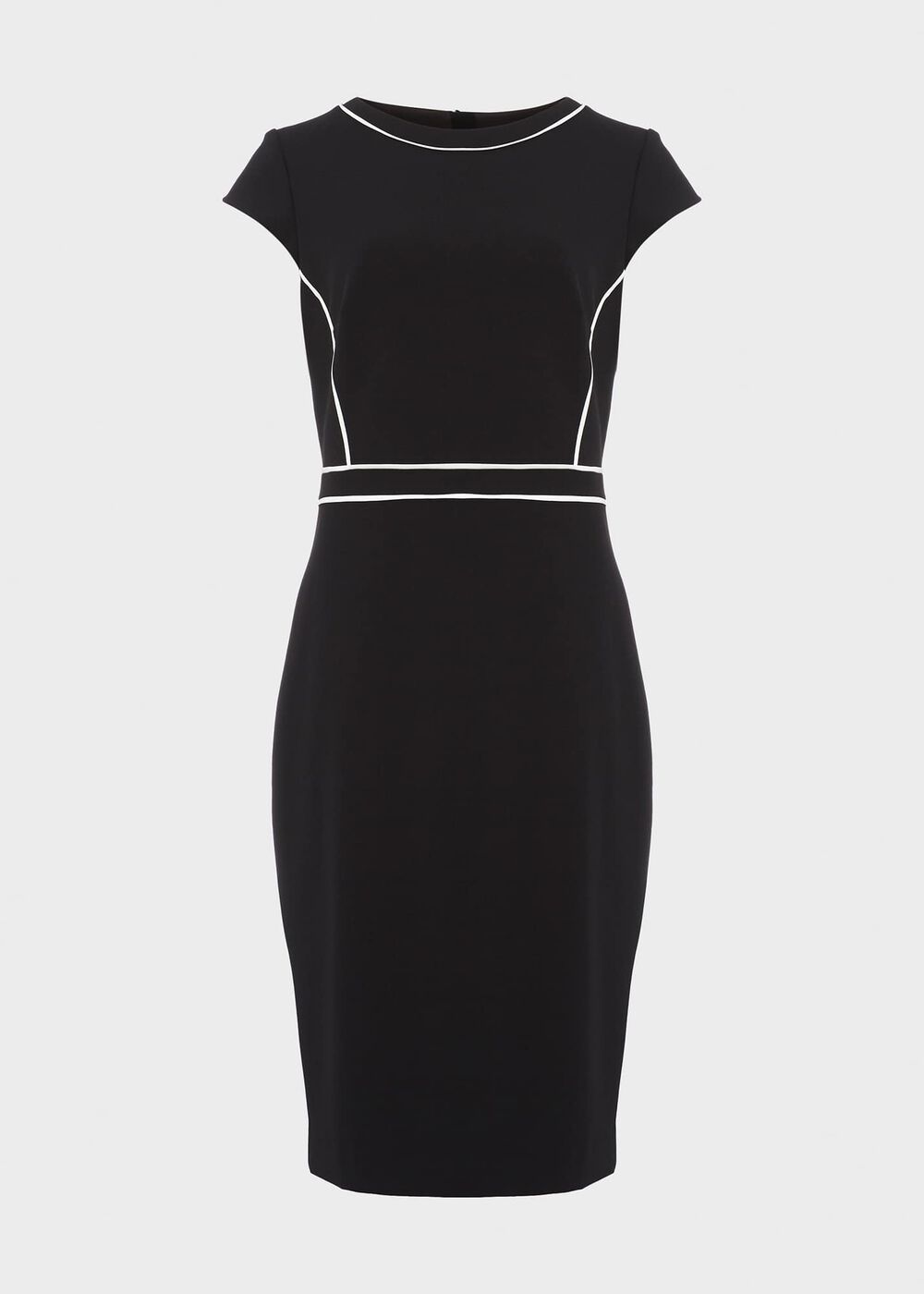 Cordelia Dress, Black Ivory, hi-res