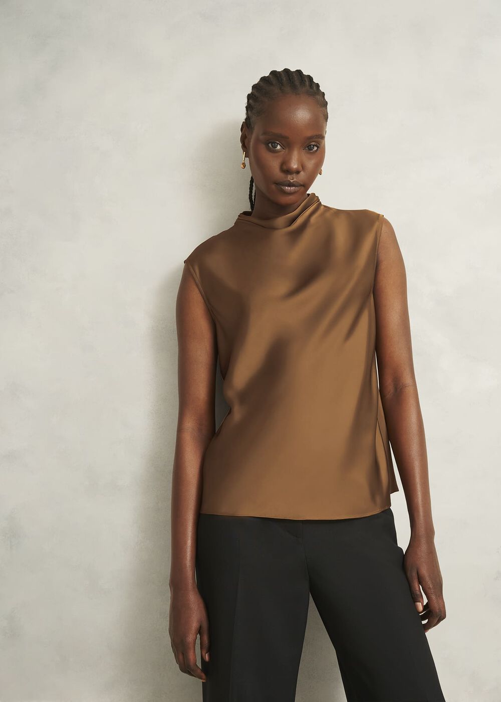 Gigi Blouse, Vicuna, hi-res