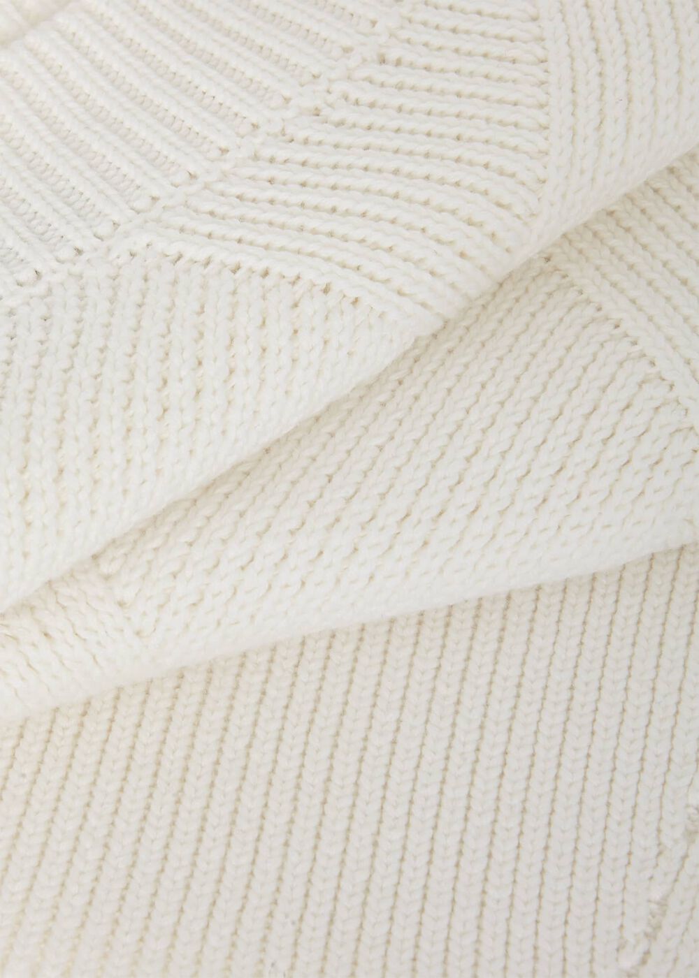 Emmy Cotton Jumper, Ivory, hi-res