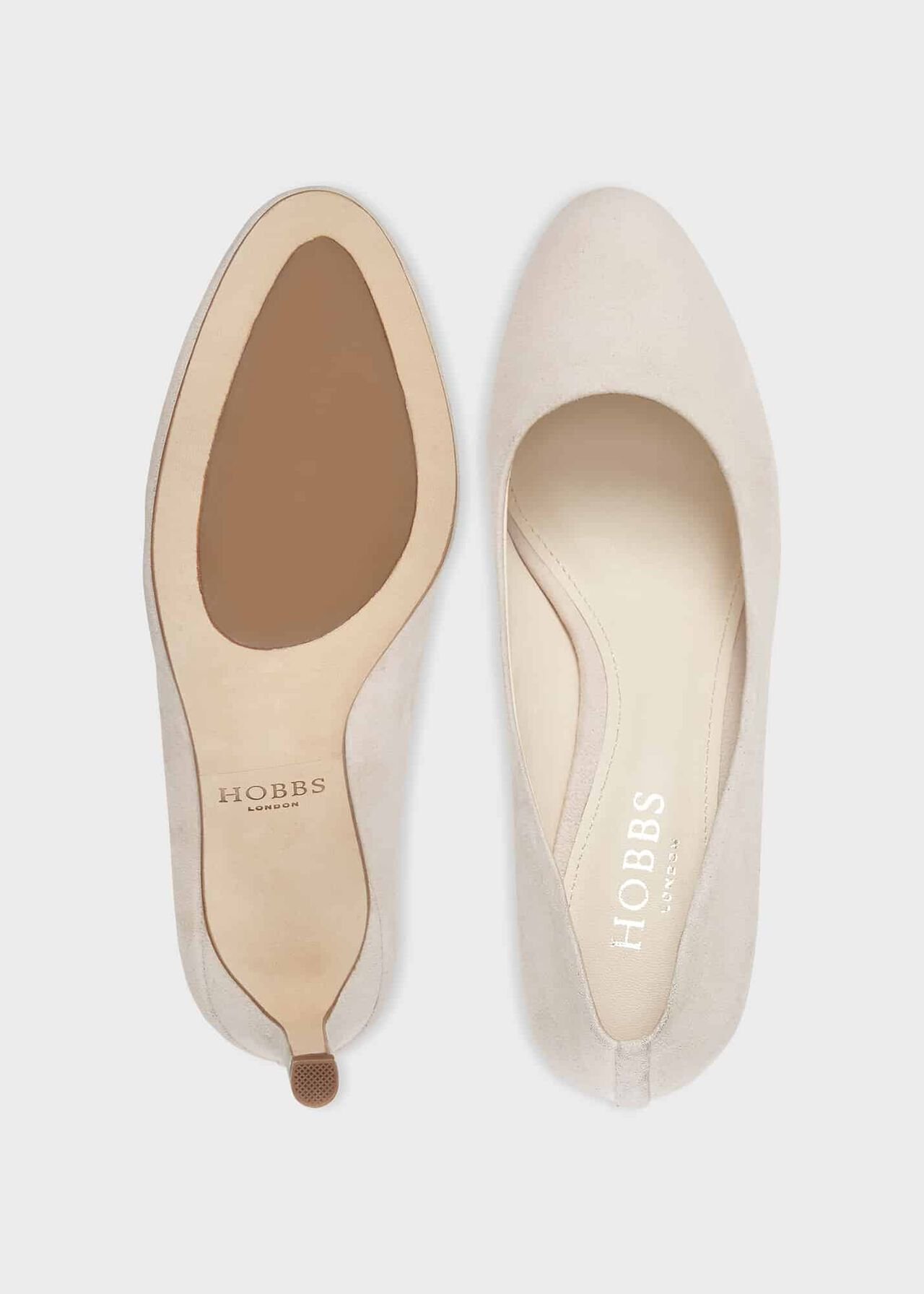 Lizzie Court Shoes, Creamy Oyster, hi-res