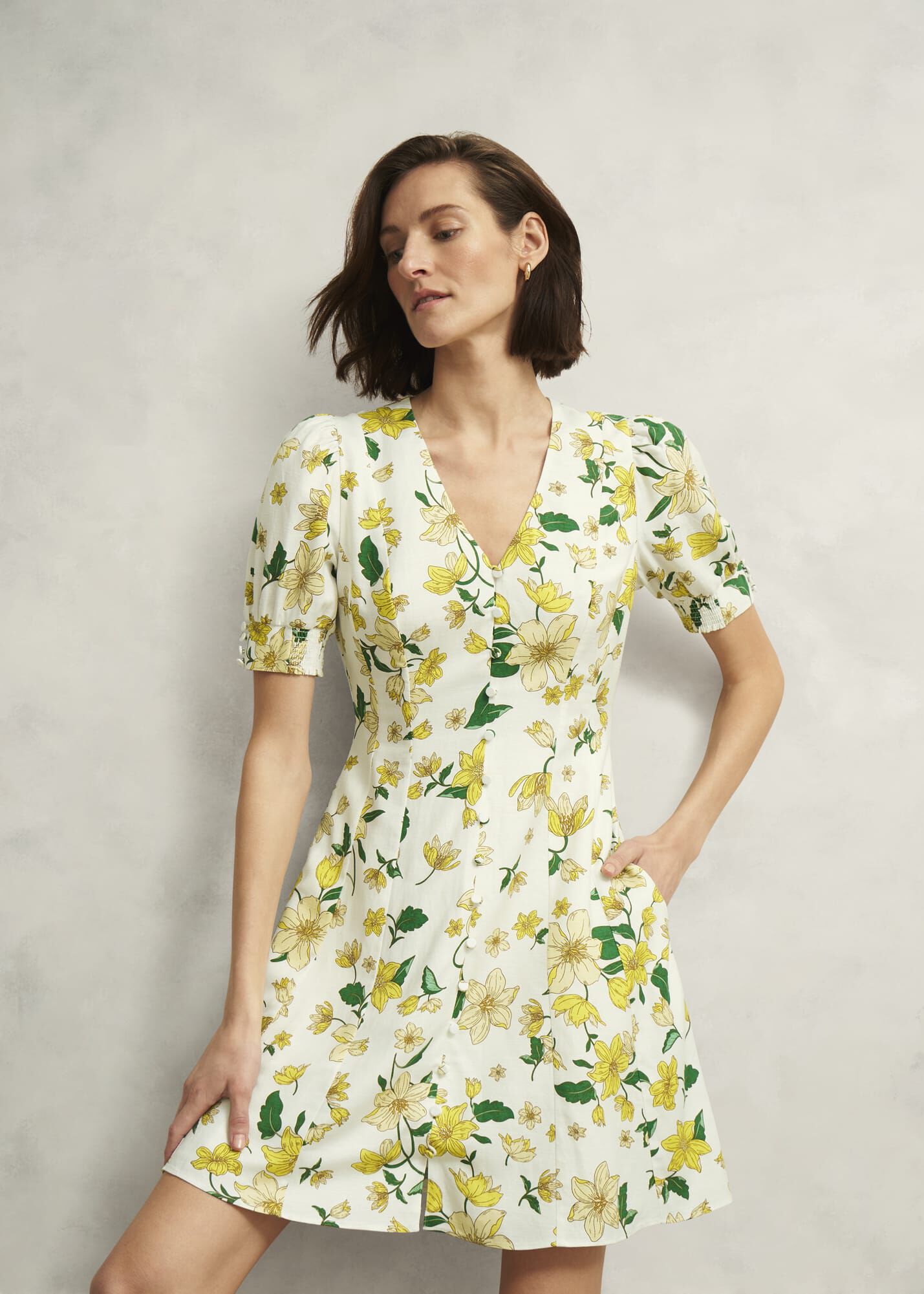 herlipto Cambrils Cotton-Blend Dress特別