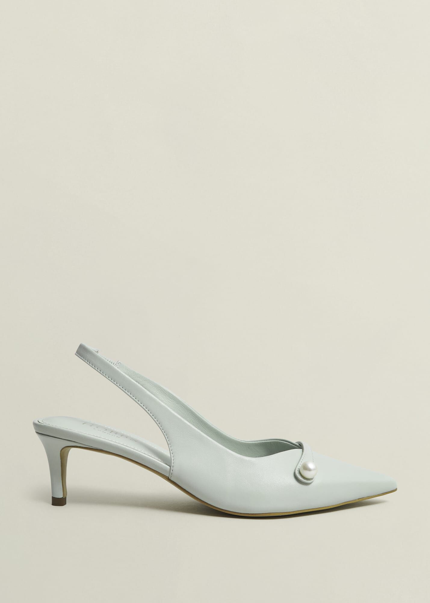 Serena Leather Slingbacks | Hobbs US |