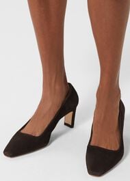 Merle Court Shoes, Chocolate, hi-res