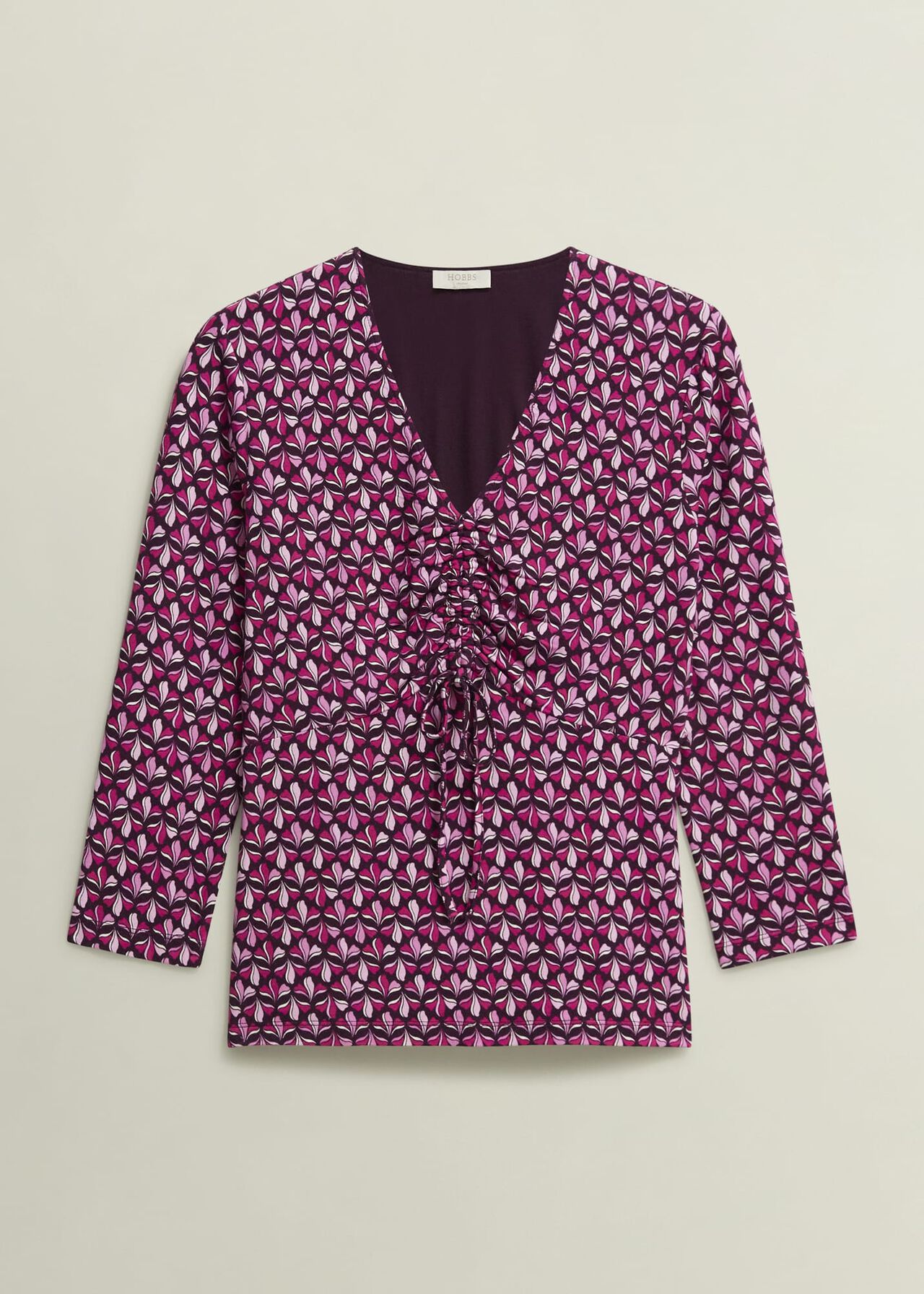 Simmy Printed Top, Zinnia Multi, hi-res