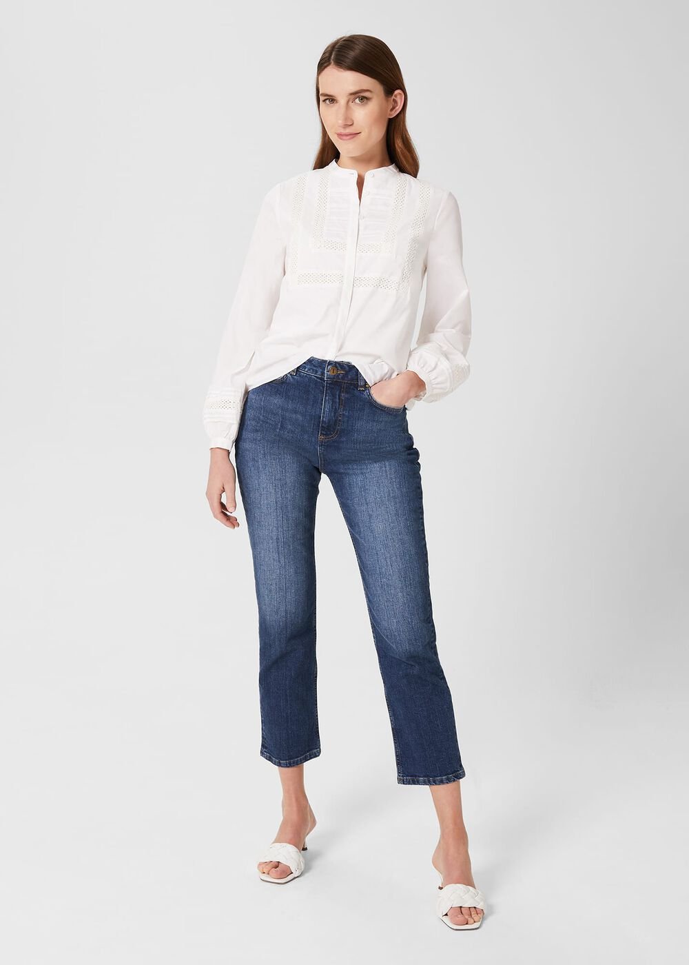 Mylie Sandal, White, hi-res