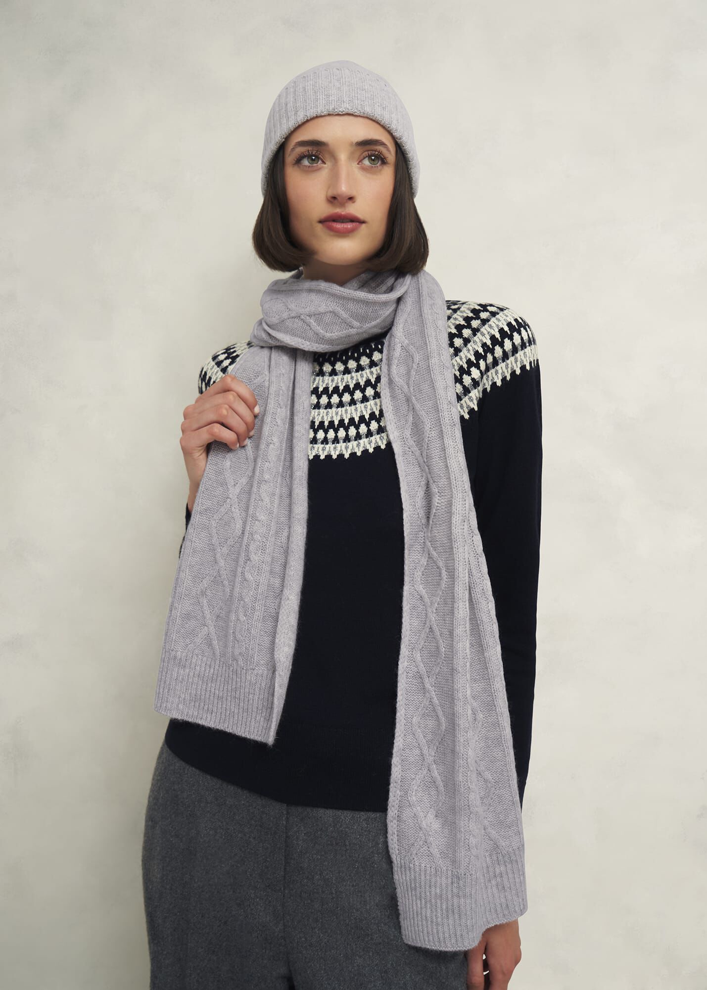 期間限定特別価格 Steph Wool | US Hobbs | Scarf 帽子