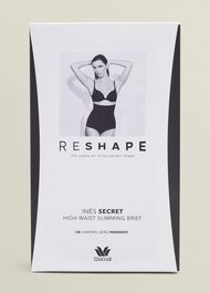 Moderate Control High Waist Slimming Brief, Black, hi-res