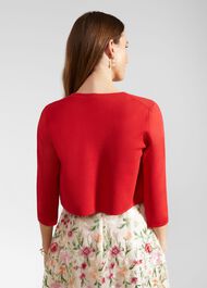 Ella Cardigan, Cherry Red, hi-res