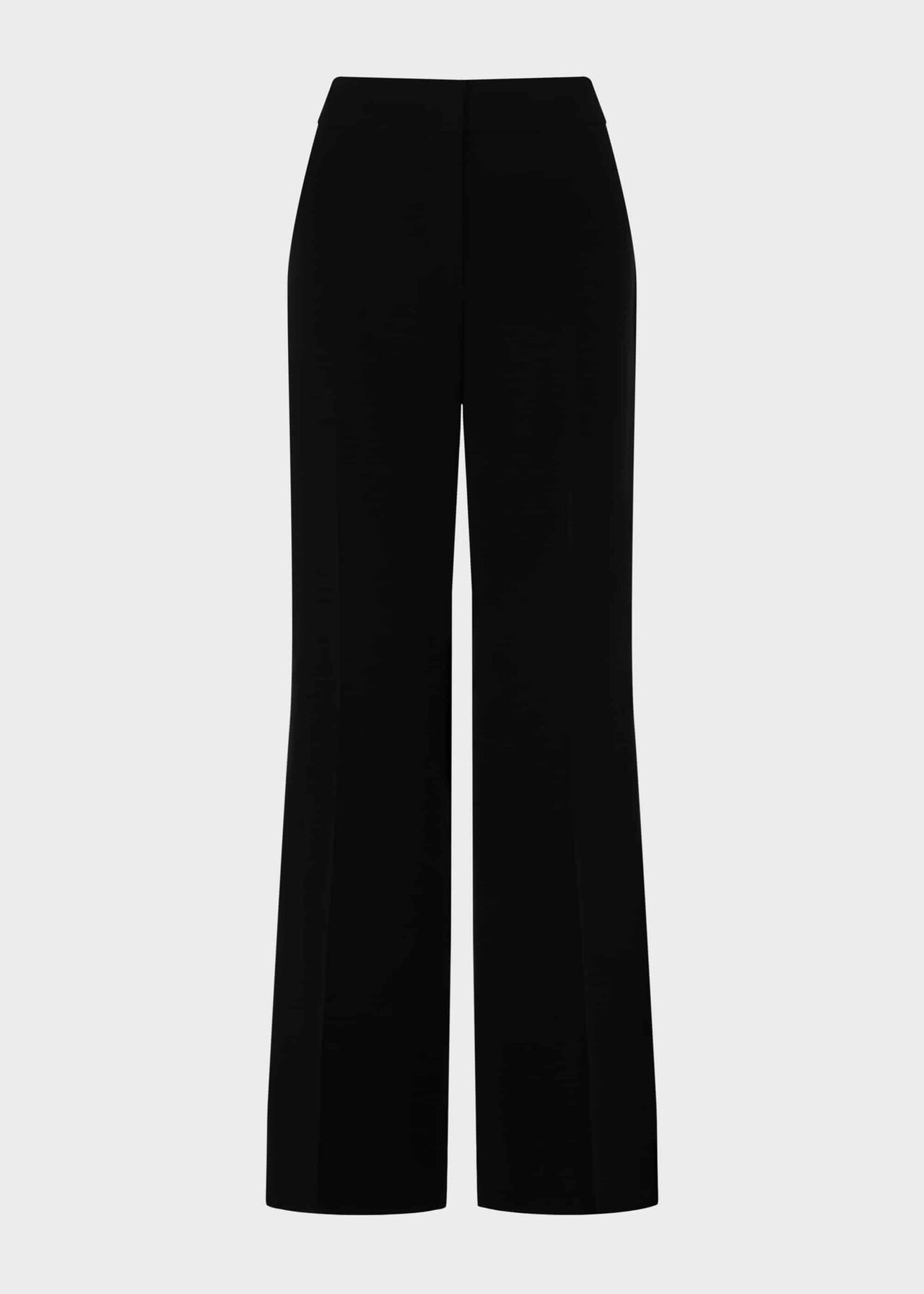 Petite Alva Wide Trousers, Black, hi-res