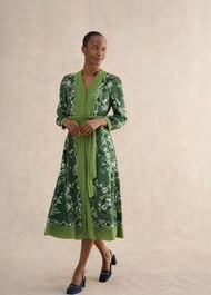 Apolline Dress, Green Multi, hi-res