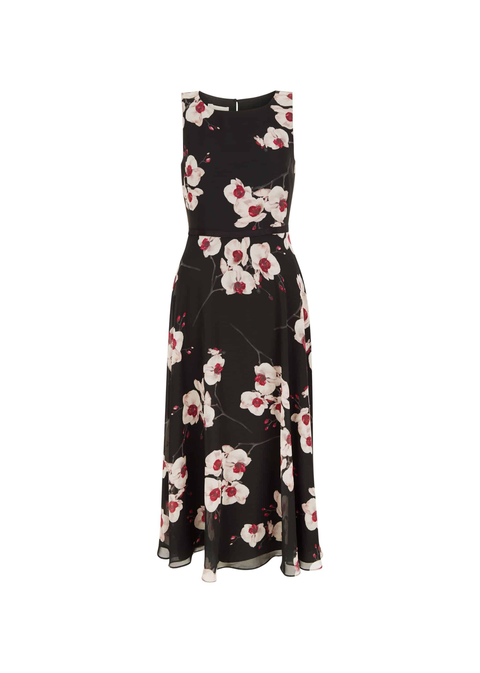 hobbs silver carly dress