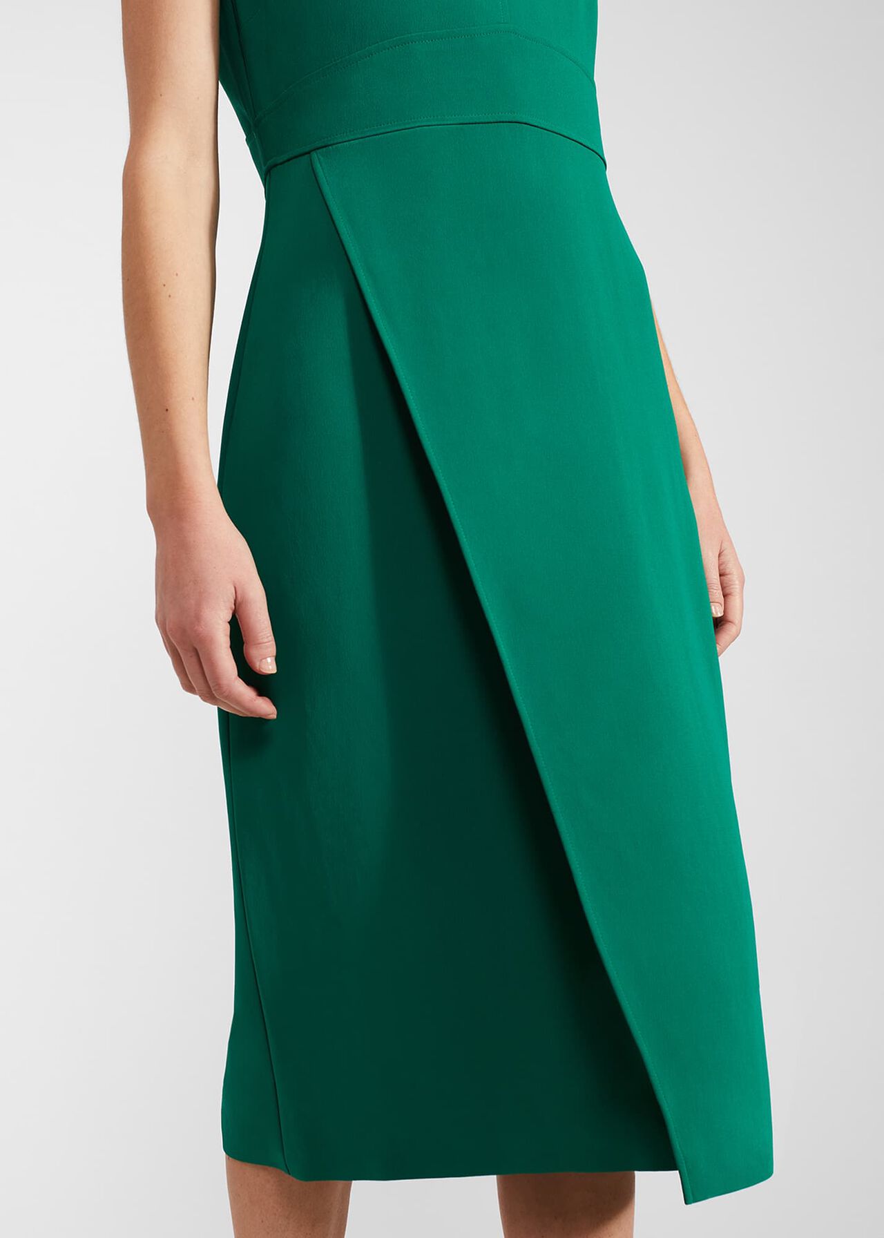 Maura Dress, Malachite Green, hi-res